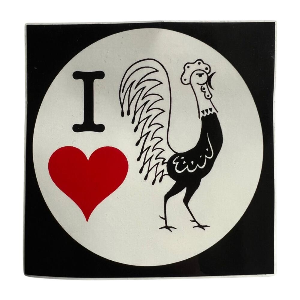 I Love Chicken Sticker
